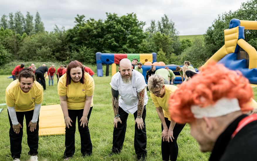 Team Building with inflatables